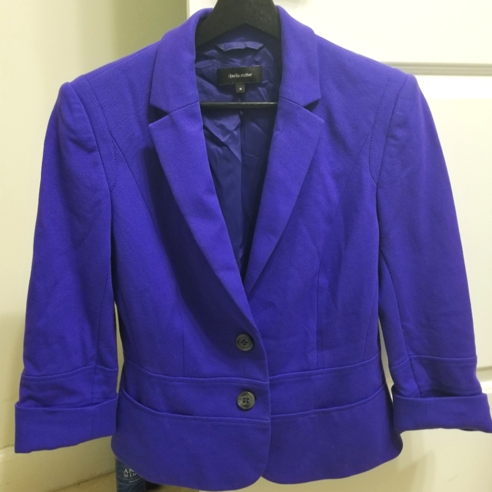 Claudia Strater royal blue blazer (S)